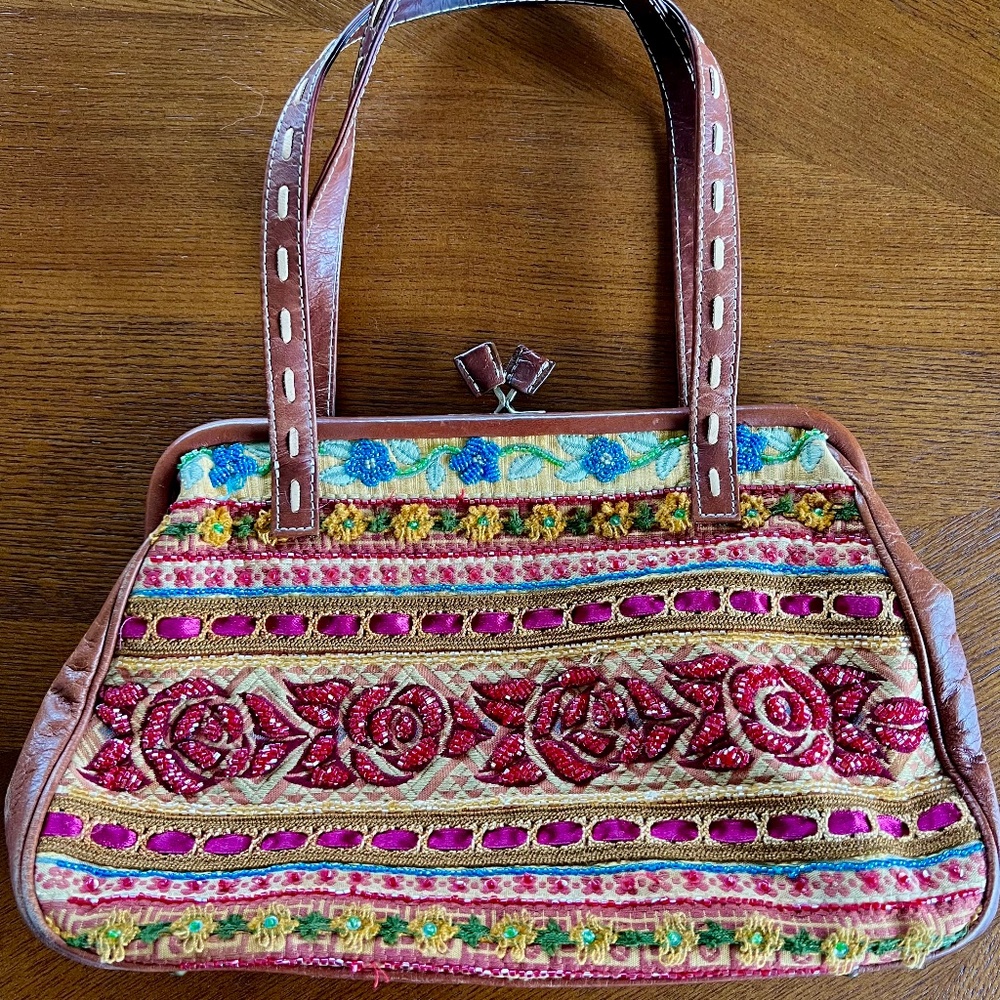 Isabella Fiore Vintage Beaded Purse
